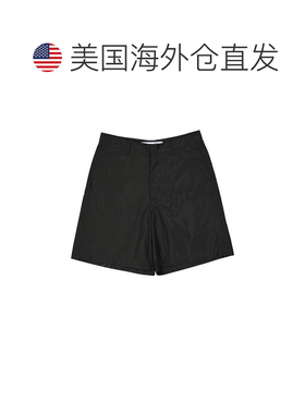 自营off-whiteOff- Polyester Short And Mini Men's Shorts - bl