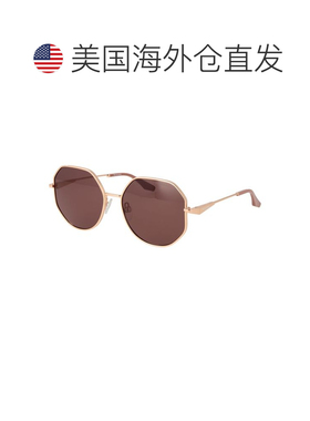 自营Trussardi Metal Women's Sunglasses - rose gold 美国奥莱