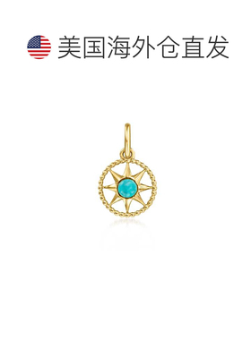 自营RS Pure by Ross-Simons Turquoise Nautical Star Charm in