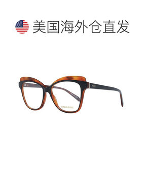 自营Emilio Pucci Plastic Glasses Women's (Frames) - brown 美