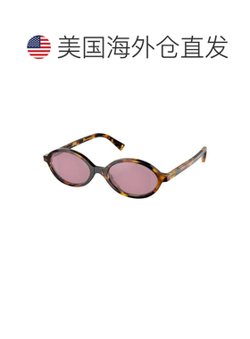 自营miu miuMU04ZS VAU50D哈瓦那蜂蜜/波尔多镜面-哈瓦那蜂蜜 美