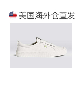 自营Men's Cariuma OCA Low 100103W01 Sneaker  White Canvas Li