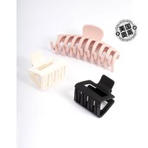 lovisa blush plastic mixed coated claws 3 pieces-multiple pieces (American oole) straight hair