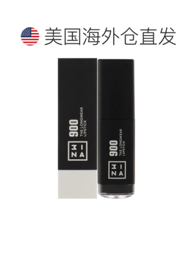 美国直邮3INA长效持妆唇膏 - 900 经典黑 唇彩女士6ml正品