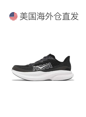 自营Men's Hoka One One Mach -BWHT Sneaker Black White Runnin