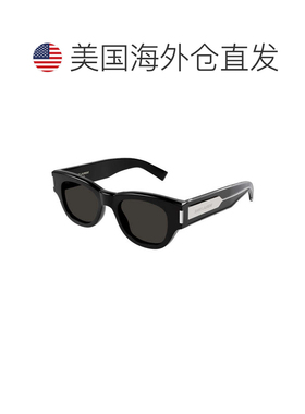自营saint laurentSL573 001黑色/灰色-黑色 美国奥莱直发