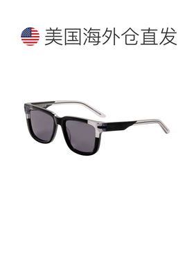 自营Nike Men's 54 mm Black Sunglasses - black transparent gr