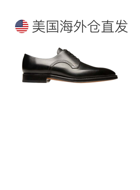 自营Bally Scamardo 6193726 Men's Black Leather Derby Shoes -