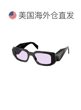 自营Prada  PR 17WSF 16K40J 51mm Womens Rectangle Sunglasses