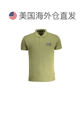 自营Cavalli Class Cotton Men Polo Men's Shirt - green 美国奥
