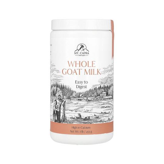 香港直邮 Mt Capra全脂羊奶粉1磅453克儿童进口食品营养补充