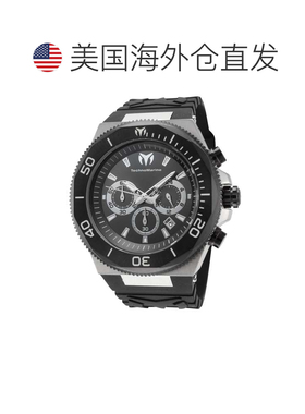 自营TechnoMarine Men's Manta 49mm Quartz Watch - black 美国