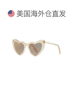 自营saint laurentSL181 LOU LOU 027透明裸色/铜镜-透明裸色 美