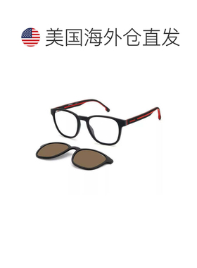 自营carreraCA 8062/CS 0BLX SP哑光黑/透明古铜色偏光夹式哑光黑