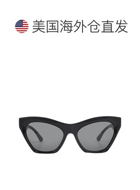 自营Burberry Dark Grey Cat Eye Ladies Sunglasses BE4420U 300