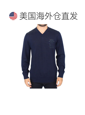 自营Ermanno Scervino Wool Blend V-neck Pullover Men's Sweate