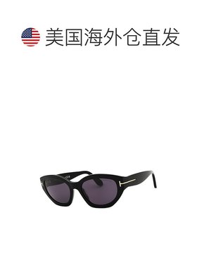 自营Tom Ford Women's FT1086 55mm  Sunglasses - blue 美国奥莱