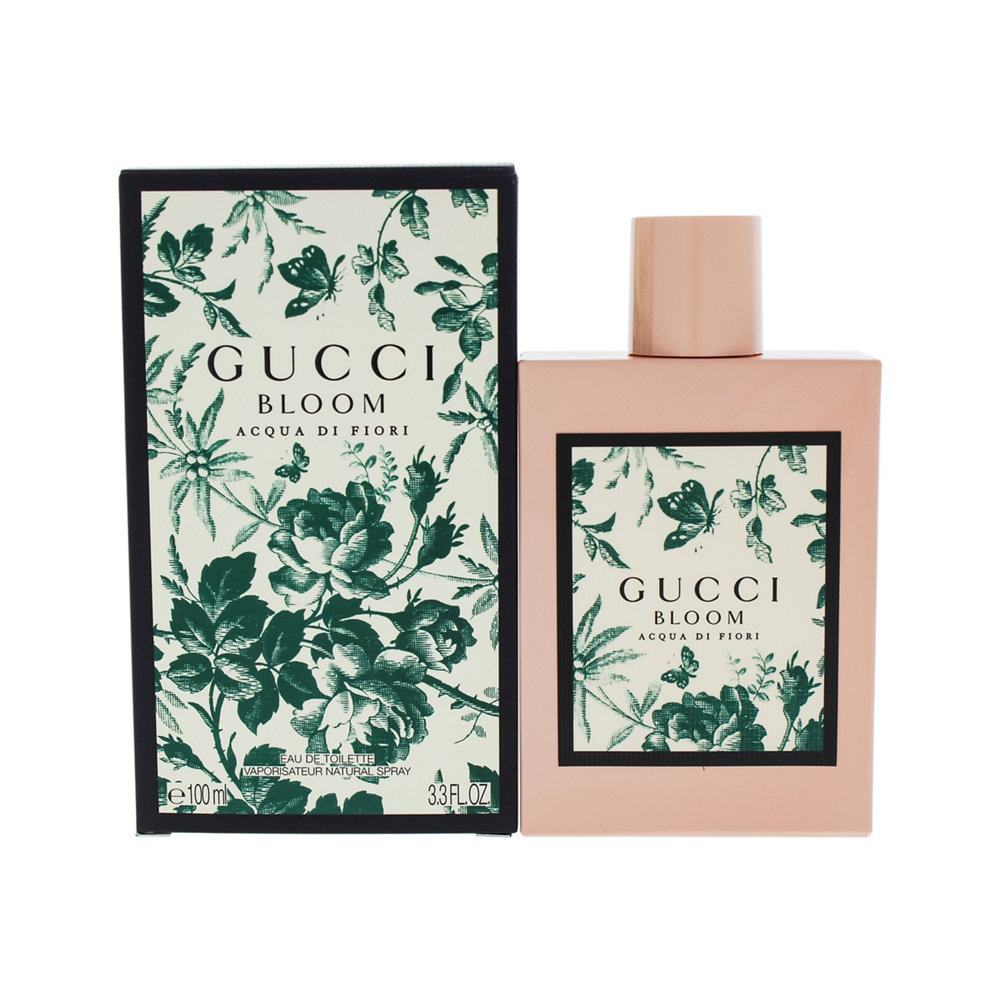 天猫国际美国直购美国直邮gucci古驰繁花之水女士淡香水100ml清新持久白花花香调0