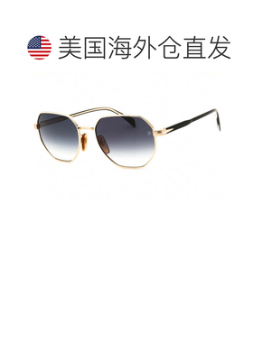 自营david beckhamDB 1162/F/S 0RHL 9O金色/灰色渐变-金色 美国