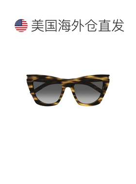 自营saint laurentSl 214 Kate Oversized Tortoiseshell Cat-Eye