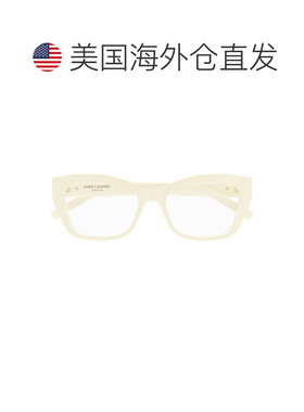 自营saint laurent白色SL M117字母组合太阳镜-白色 美国奥莱直发