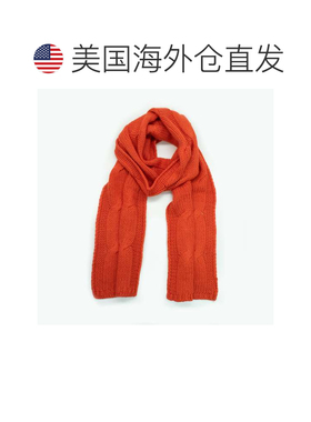 自营portolano带电缆的矮胖围巾-橙色 美国奥莱直发