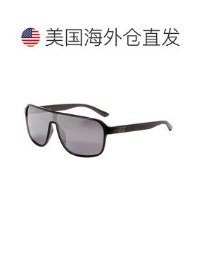 自营Nike Men's 64 mm Grey Sunglasses - smoke grey 美国奥莱直