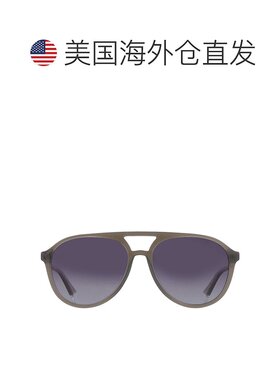 自营Polaroid Polarized Grey Shaded Pilot Men's Sunglasses PL