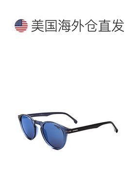 自营 Carrera中性款50mm蓝色太阳镜-蓝色 美国奥莱直发