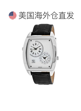 自营Roberto Bianci Men's Benzo Silver Rectangle 53mm - silve