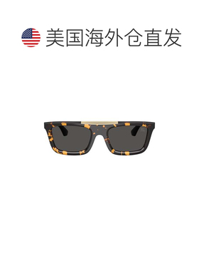 自营burberry0be4451u Rectangular Tortoiseshell Sunglasses -