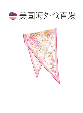 自营salvatore ferragamoFerragamo春季印花钻石丝质围巾-粉红色