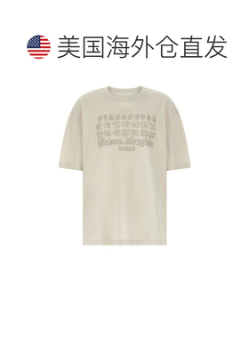 自营Maison Margiela Men's Logo T-Shirt - beige 美国奥莱直发