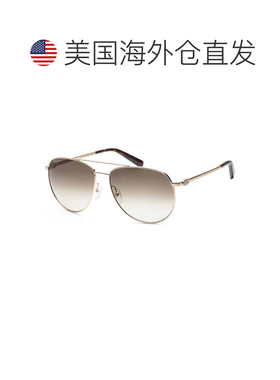 自营Salvatore Ferragamo Sunglasses Aviator Full Rim, Dark Gu