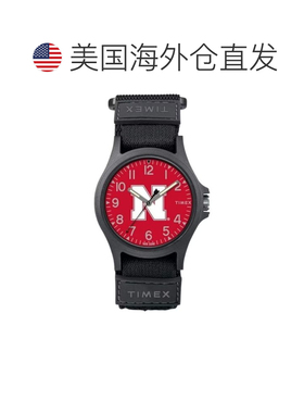 自营Timex Men's Tribute Base Red Dial Watch - red 美国奥莱直