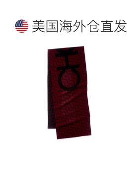 自营Jimmy Choo羊毛混纺围巾-红色 美国奥莱直发