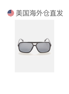 自营guess圆形 Navigator 太阳镜 - 黑色 美国奥莱直发