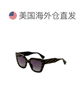 自营Moschino Women's 51 mm Black Sunglasses - pattern black