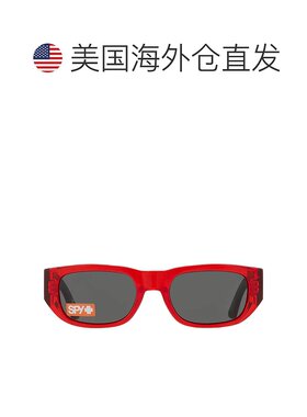 自营Spy GENRE Happy Grey Green Rectangular Unisex Sunglasses