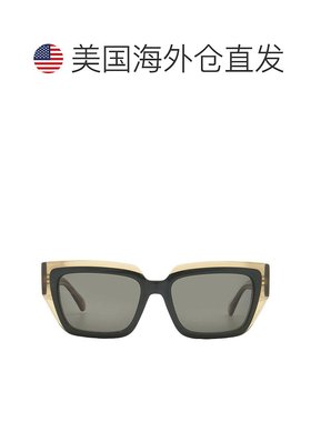 自营salvatore ferragamoFerragamo Green Square Ladies Sunglas