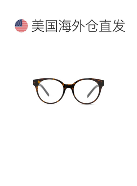 自营givenchyGv50028i圆形龟形耐用镜框眼镜-红色 美国奥莱直发