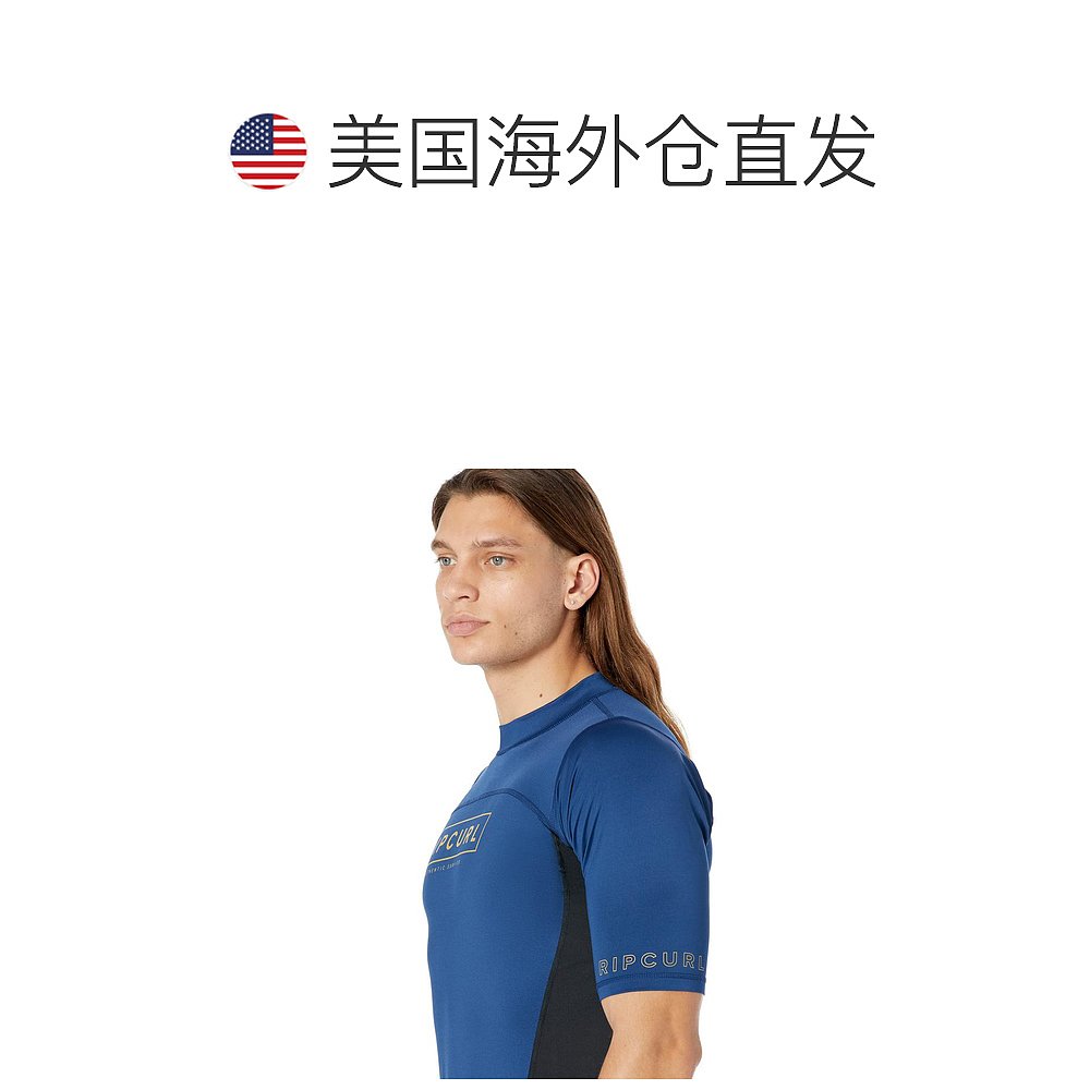 【美国直邮】rip curl 男士 针织衫T恤进口圆领泳衣衬衫 - 图1