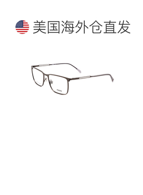 自营Fossil Men's Matte Dark Ruthenium 55mm Opticals - matte