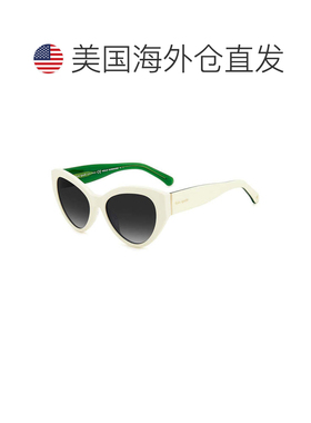 自营kate spadePAISLEIGH/S 0VK6 9O白色/深灰色渐变-白色 美国奥