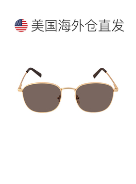 自营Calvin Klein Brown Square Men's Sunglasses CK20122S 717