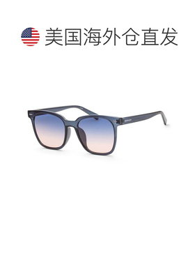 自营Calvin Klein Men's 55mm Crystal Sunglasses - crystal 美