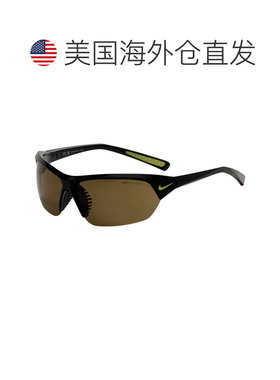 自营Nike Unisex 69 mm Black Sunglasses - black volt 美国奥莱