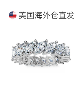 自营pompeii33Ct Marquise Diamond Eternity Ring 14k Gold Lab