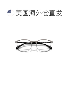 自营emporio armani0ea1114 Rectangular Metal Frame Sunglasses