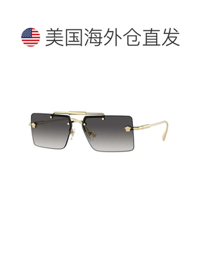 自营versaceVE2245 10028g金色/灰色渐变-金色 美国奥莱直发